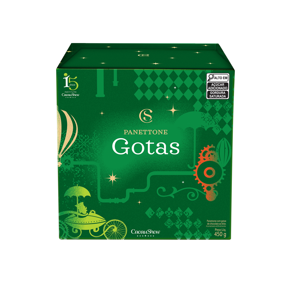 Panetone de Gotas 450g