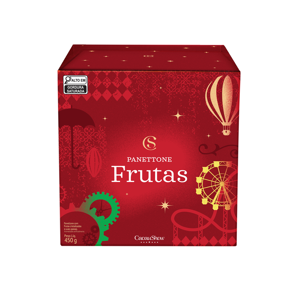 Panetone de Frutas 450g