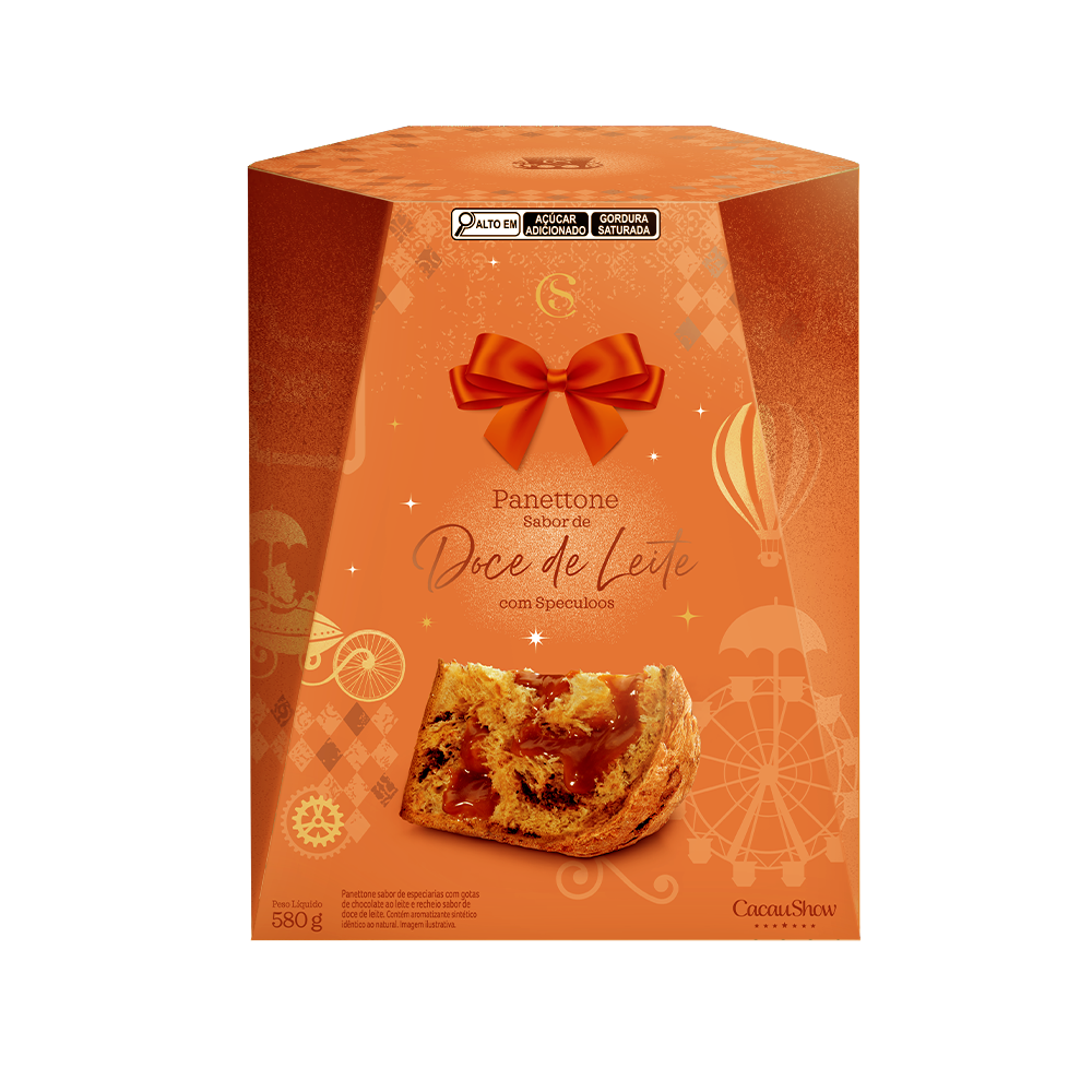 Panetone Doce de Leite com Speculoos 580g