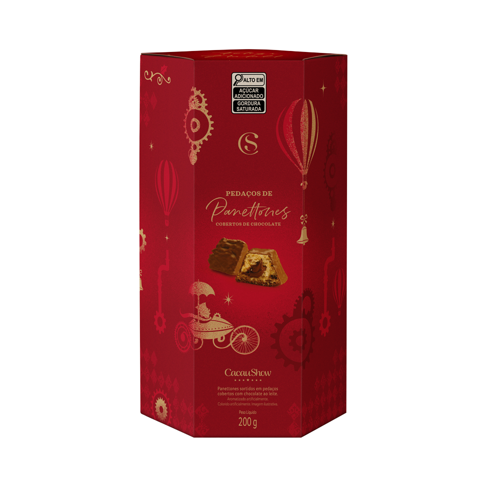 Pedaços de Panetones Sortidos 200g