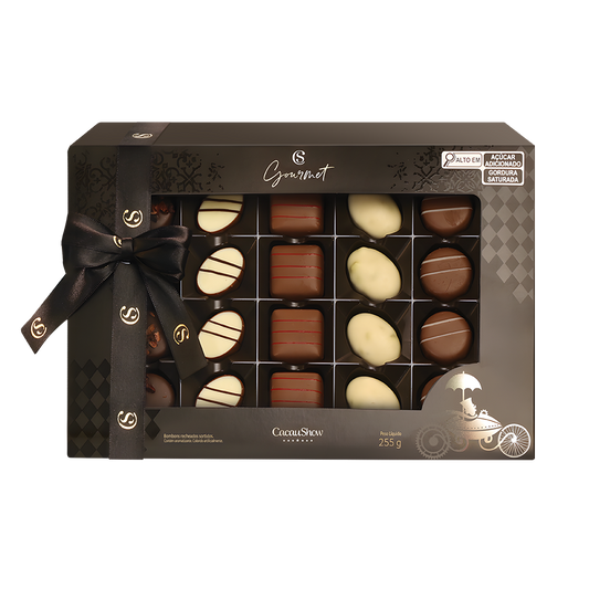 Caixa de Bombons Gourmet Sortidos 255g
