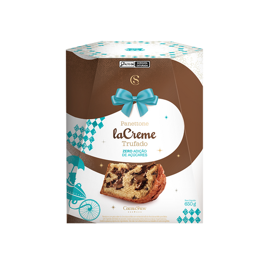 Panetone laCreme Zero Adição de Açúcar 650g
