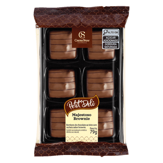 Bombons Petit Deli Brownie 79g