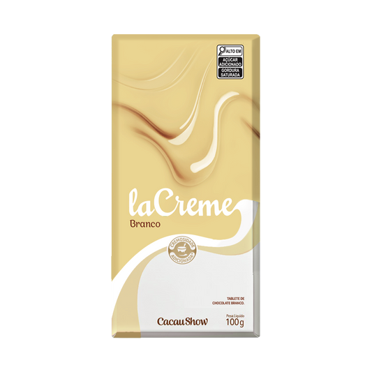 Tablete laCreme de Chocolate Branco 100g