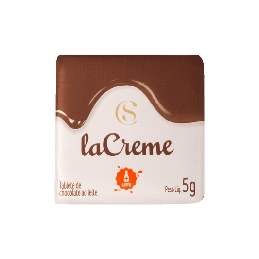 Tablete laCreme de Chocolate 28% Cacau 5g