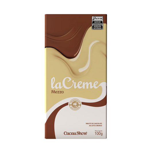 Tablete laCreme de Chocolate Mezzo 100g