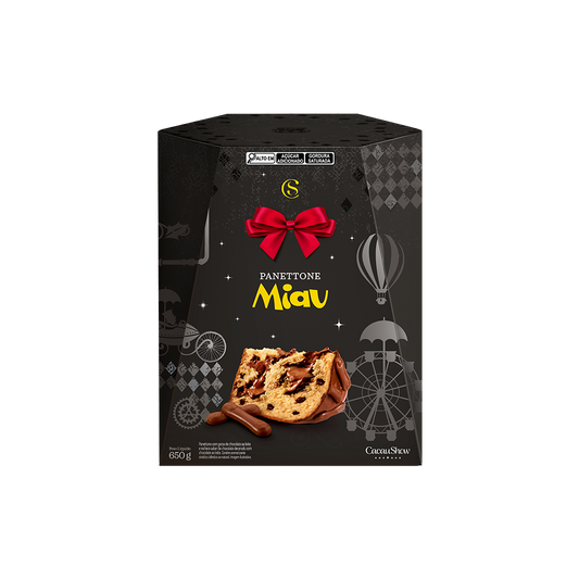 Panetone Clássico Miau 650g