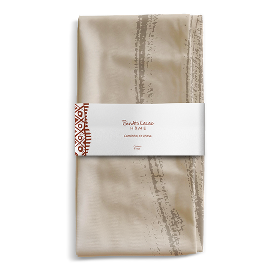 Caminho de Mesa Off White Bendito Cacao