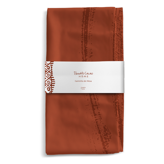 Caminho de Mesa Terracota Bendito Cacao