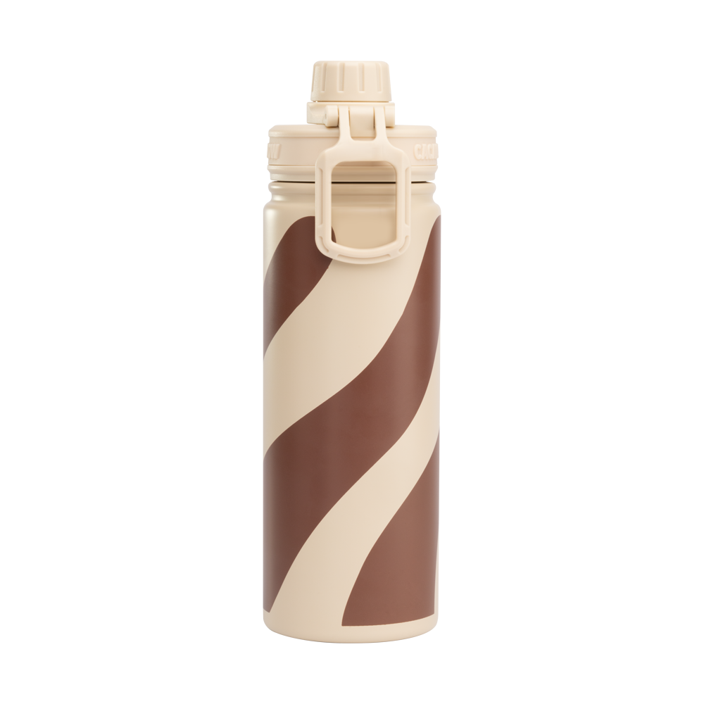 Garrafa Térmica Bege Cacau Show