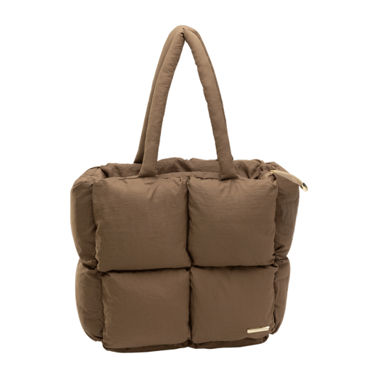 Bolsa Puffer Marrom Cacau Show